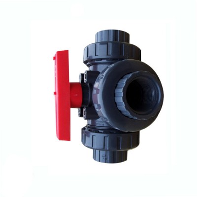 Pvc 3 Way Ball Valve